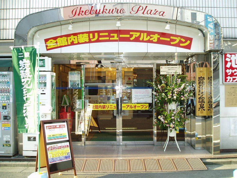 Capsule Hotel&Sauna Ikebukuro Plaza Tokio Exterior foto